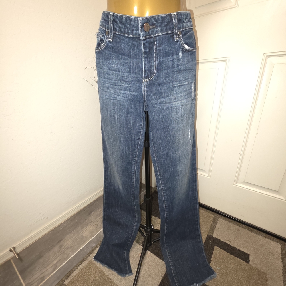 Paige Premium Denim Women’s Jimmy Jimmy Jeans Size 29 Distressed Pants Blue